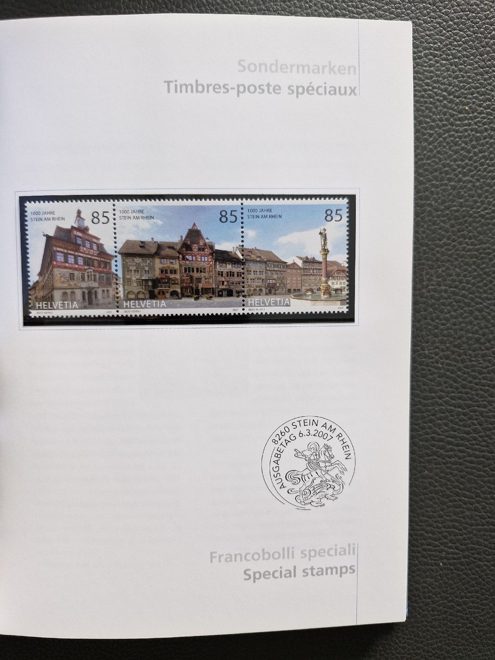 Tutti i francobolli: Schweizer Briefmarkenbuch 2007 (inkl. Federer)Top postfrisch – Nuovo (secondo la descrizione) da Frauenfeld venduto da Kasico 3