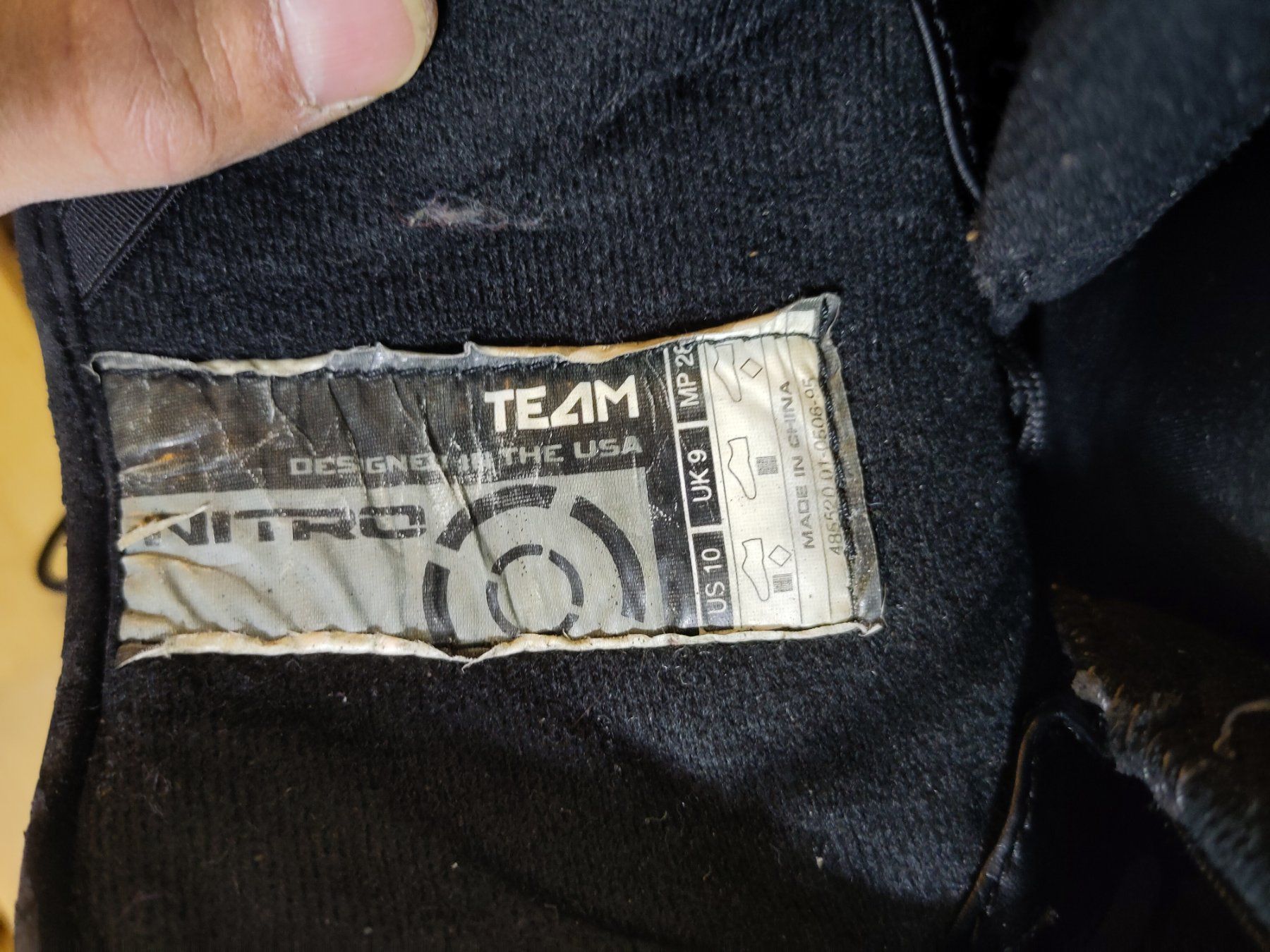 Snowboard Nitro Scarpe da uomo: Nitro Team Snowboardschuhe, Grösse 43, – Usato da Lenzburg venduto da Zilti87 1