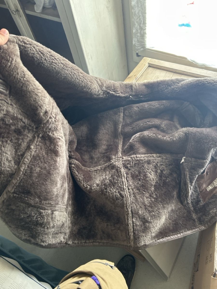 Cappotti: Lammfelljacke Herren Vintage Gr. 56 – Usato da Aeugstertal venduto da AntikAmbiente 3