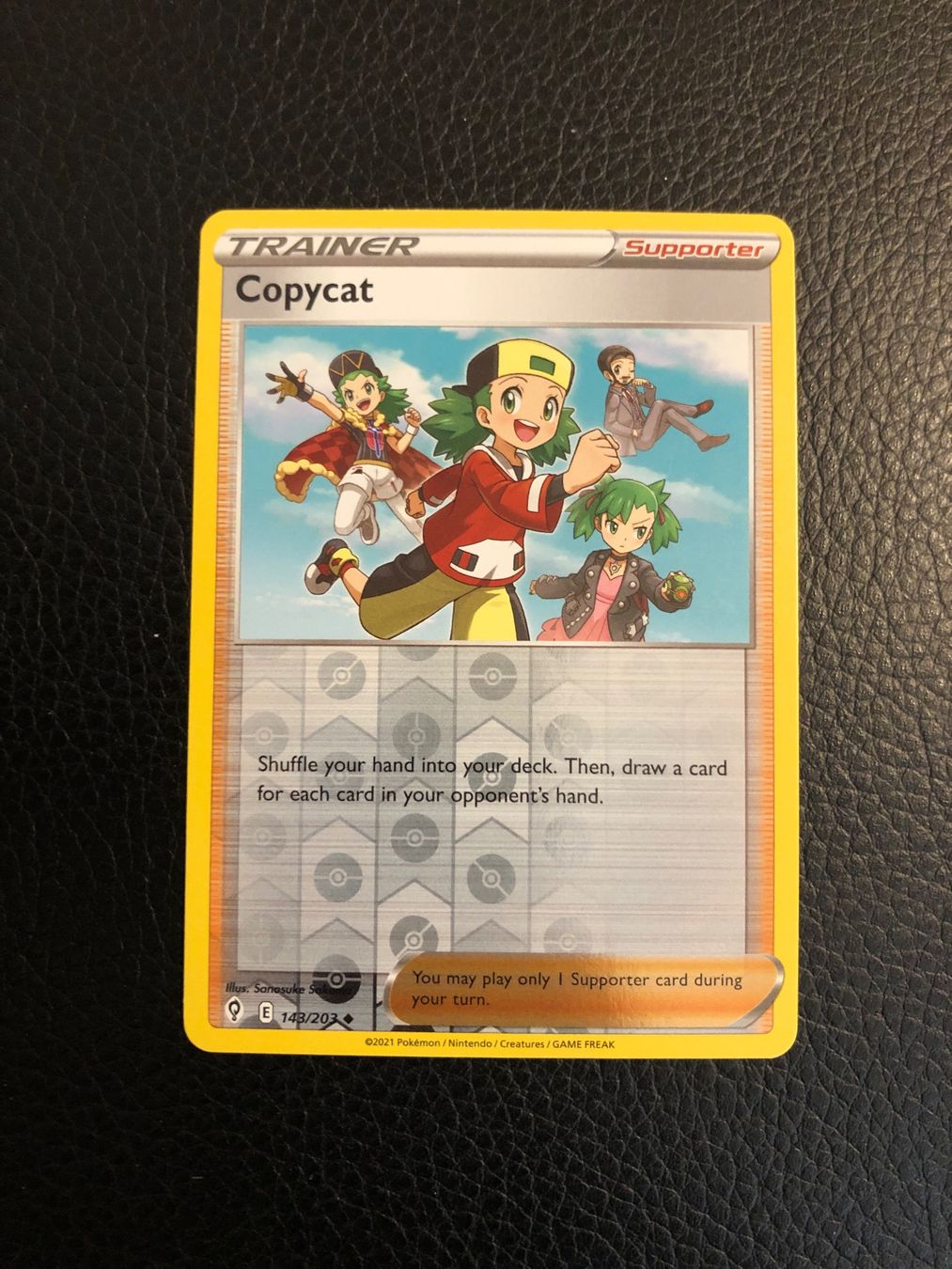 Pokémon Carte collezionabili: Evolving Skies Copycat reverse 143/203 NM Ab 1 – Usato da Paradiso venduto da Pkmn10