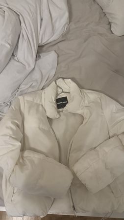 Tally Weijl Winterjacke, Weiss, Grösse S
