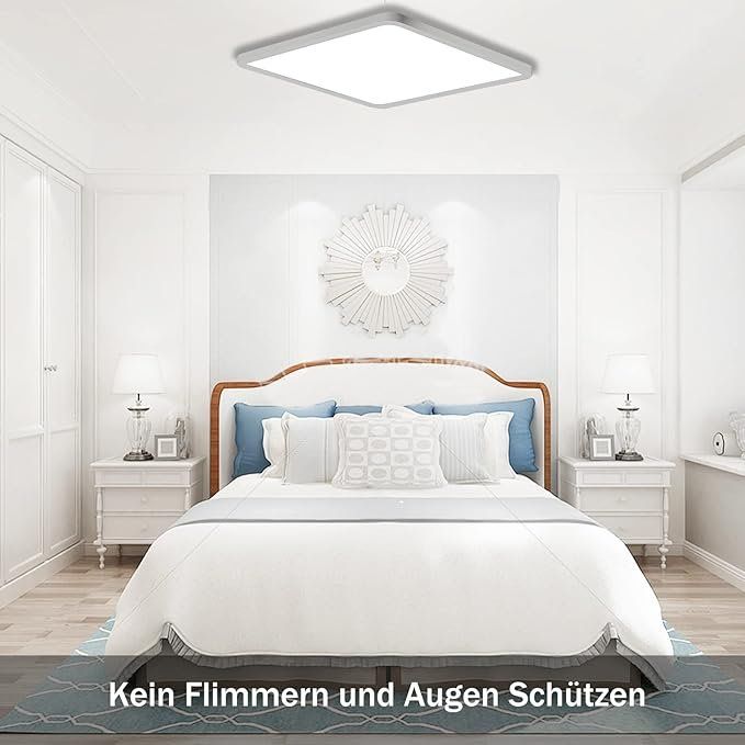 Kronleuchter & Deckenlampen: LED Deckenleuchte Deckenlampe Panel 36W 4100lm 4500K 30cm – Neu und originalverpackt aus Zürich von NovaDen 5