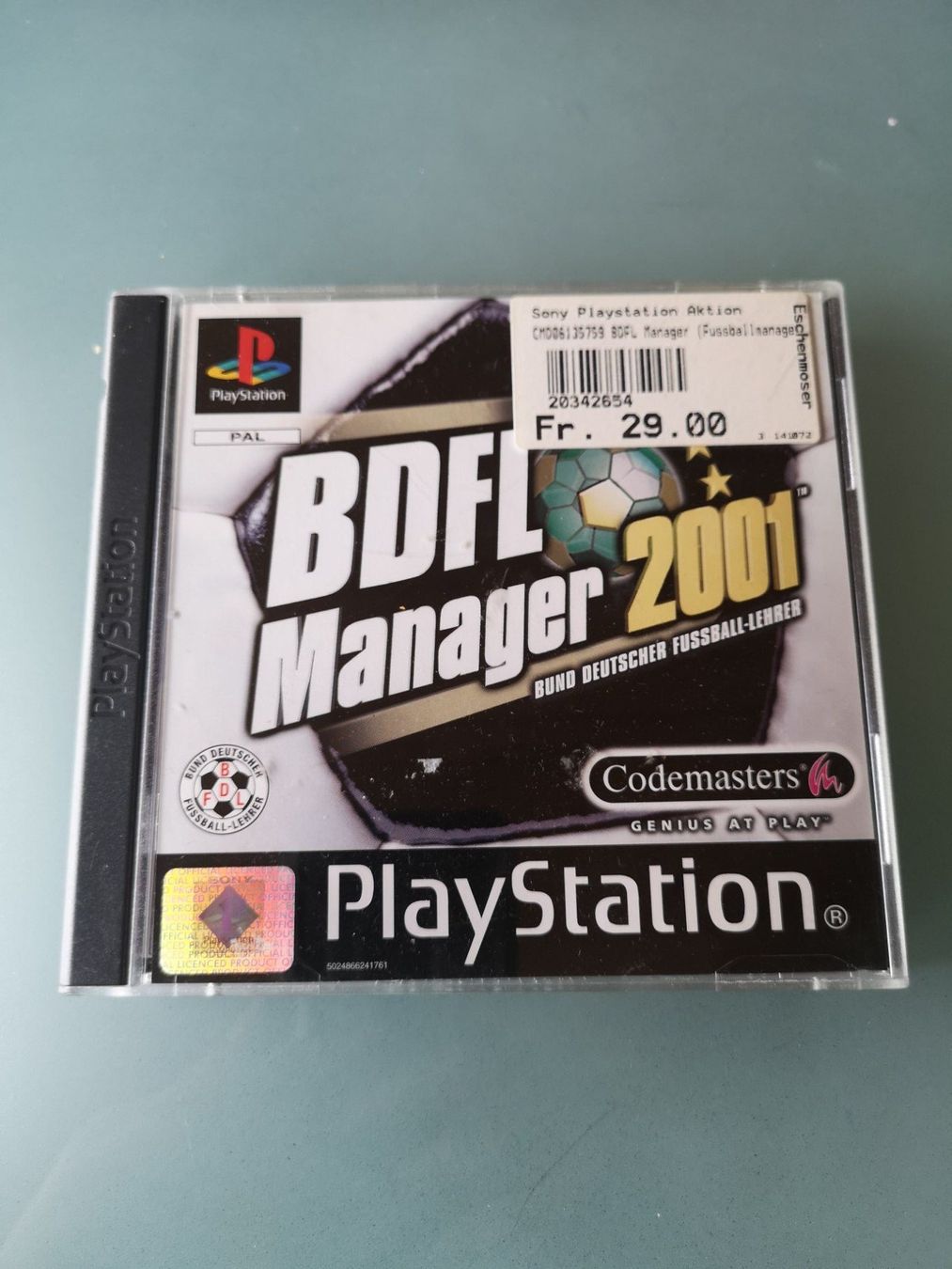 Jeux: BDFL MANAGER 2001 – D'occasion à Altstätten SG par schmidtwalter