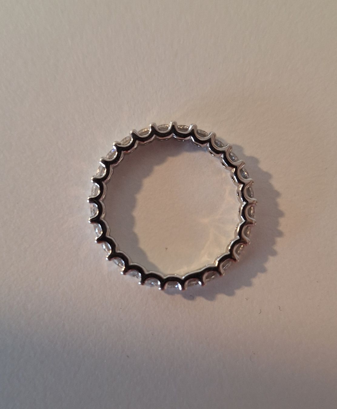 Anelli: S925 Silber Moissanit Ring – Nuovo e nell'imballaggio originale da Würenlos venduto da mir_p2xq