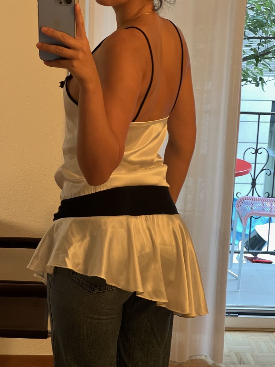 Top: Vintage top Seiden Look Grösse M – Usato da Zürich venduto da sop_xbd7 2