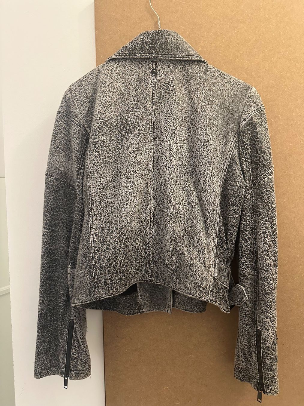 Diesel Jacken: Diesel Lederjacke grau meliert – Gebraucht aus Zürich von rom_gq5t 1