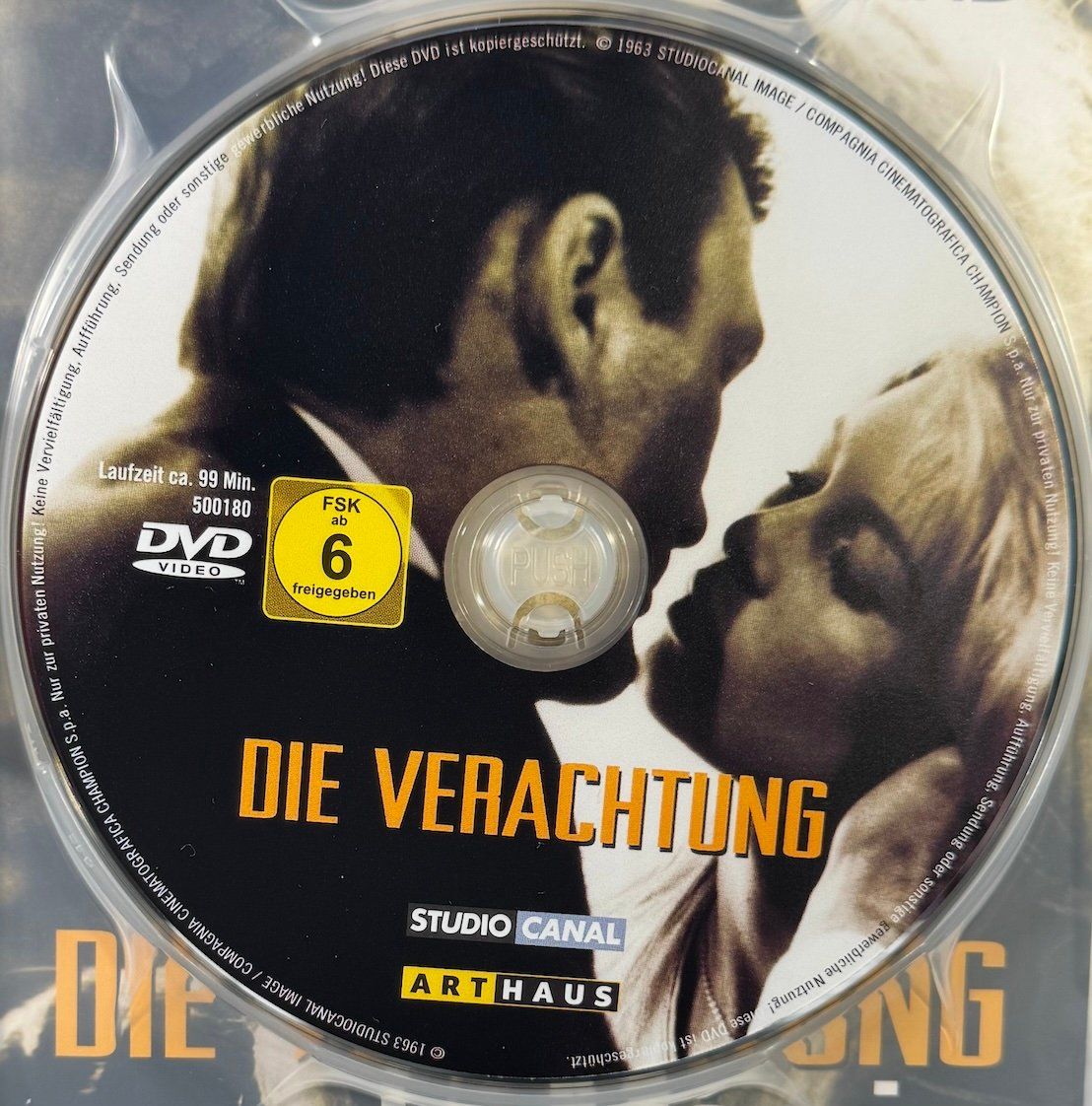 Tutti i DVDs: DVD DIE VERACHTUNG - BRIGITTE BARDOT – Usato da Wisen venduto da gigisna 1