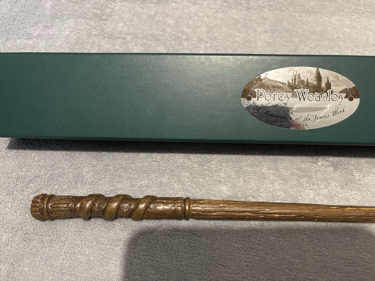 Statuette: Zauberstab Harry Potter Percy Weasley Neu mit Box – Nuovo (secondo la descrizione) da Zürich venduto da zimtstern45 1