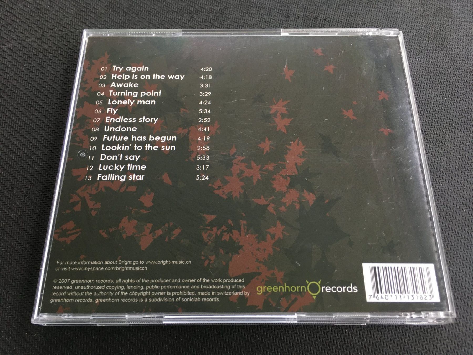 CDs: Bright - What of tomorrow -CD- – Gebraucht aus St.Gallen von MedienJoe 2