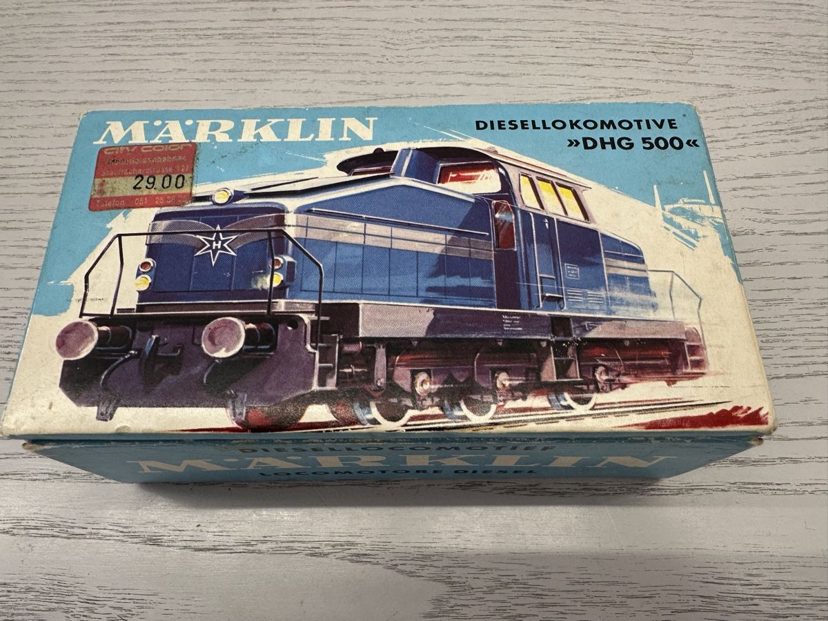 Märklin Modelleisenbahnen: Märklin 3080 DHG 500 Werkslok – Gebraucht aus Lupsingen von New-Haven 6
