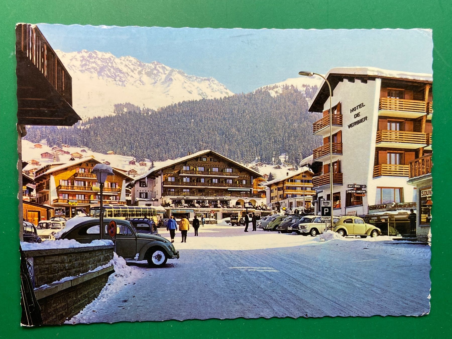 Cartoline postali: Verbier-Station - Oldtimer !!! – Usato da Steg VS venduto da _vinci_
