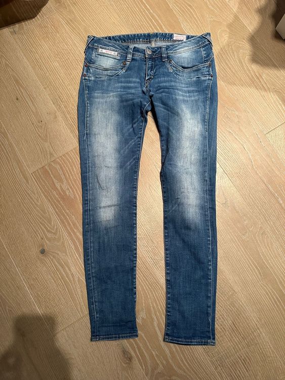 Herrlicher Jeans PIPER SLIM in 879 blue sea