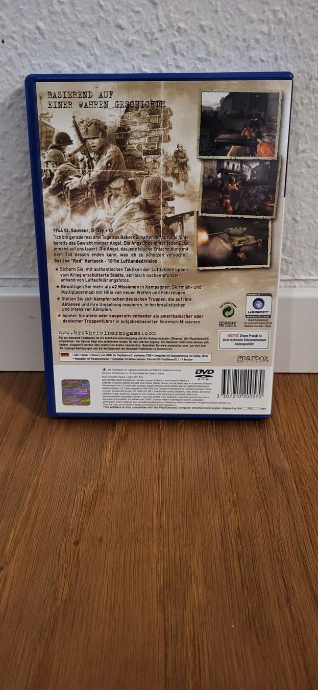 Sony Giochi: PS 2 - Brothers in Arms Earned in Blood – Usato da Münsingen venduto da DigitaleSpielecke 1