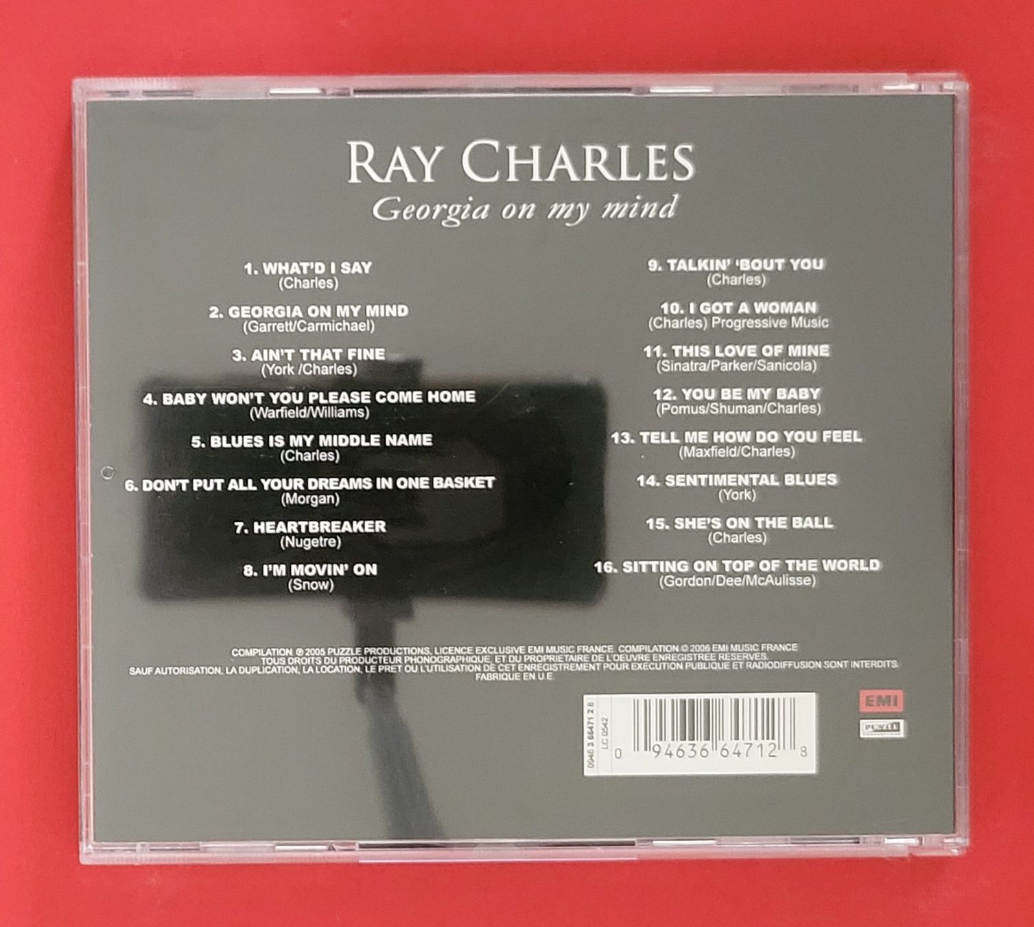 CD: CD - RAY CHARLES - Giorgia on my mind – Usato da Pully venduto da Stewoui 1