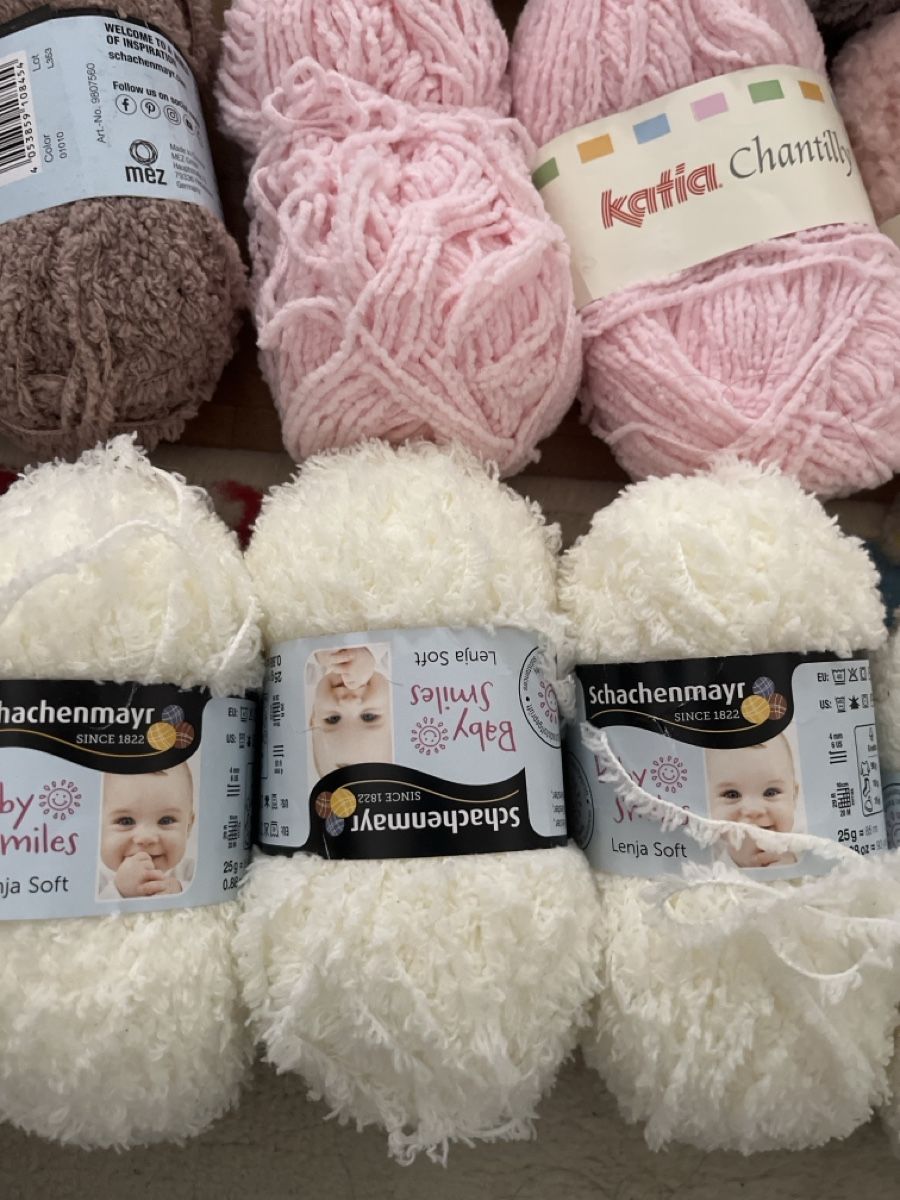 Wolle: Restwolle baby plüsch – Gebraucht aus Dagmersellen von mas_zpx9 1