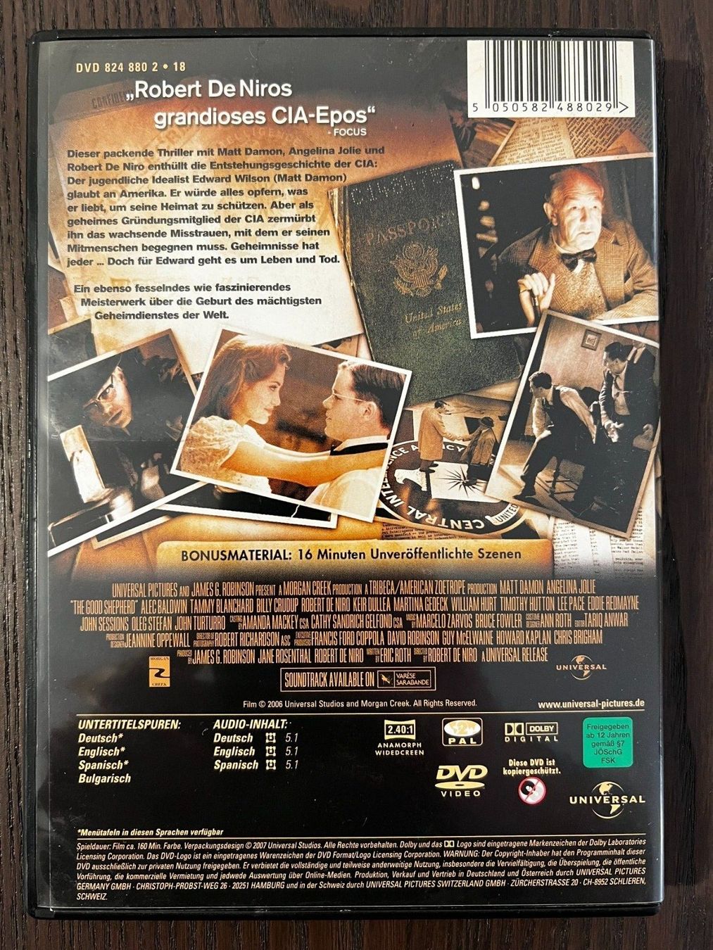 Tutti i DVDs: The Good Shepherd – Usato da Zürich venduto da FilmFreunde 1