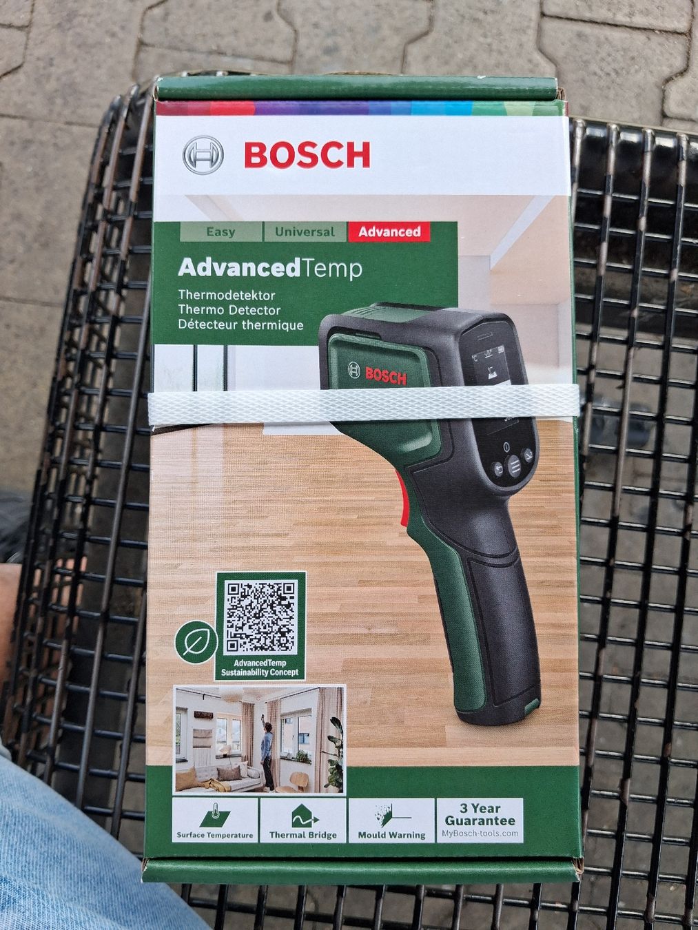 Bosch Misurare: Bosch AdvancedTemp termodetector nuovo sigillato – Nuovo e nell'imballaggio originale da Jona venduto da MirkoAltad 1