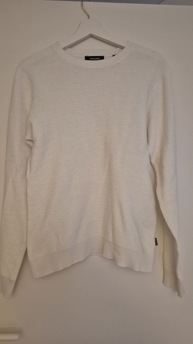 Jack & Jones Maglioni & Felpe: Jack&Jones Pullover weiss Grösse M gebraucht – Usato da St. Gallen venduto da justmeeee