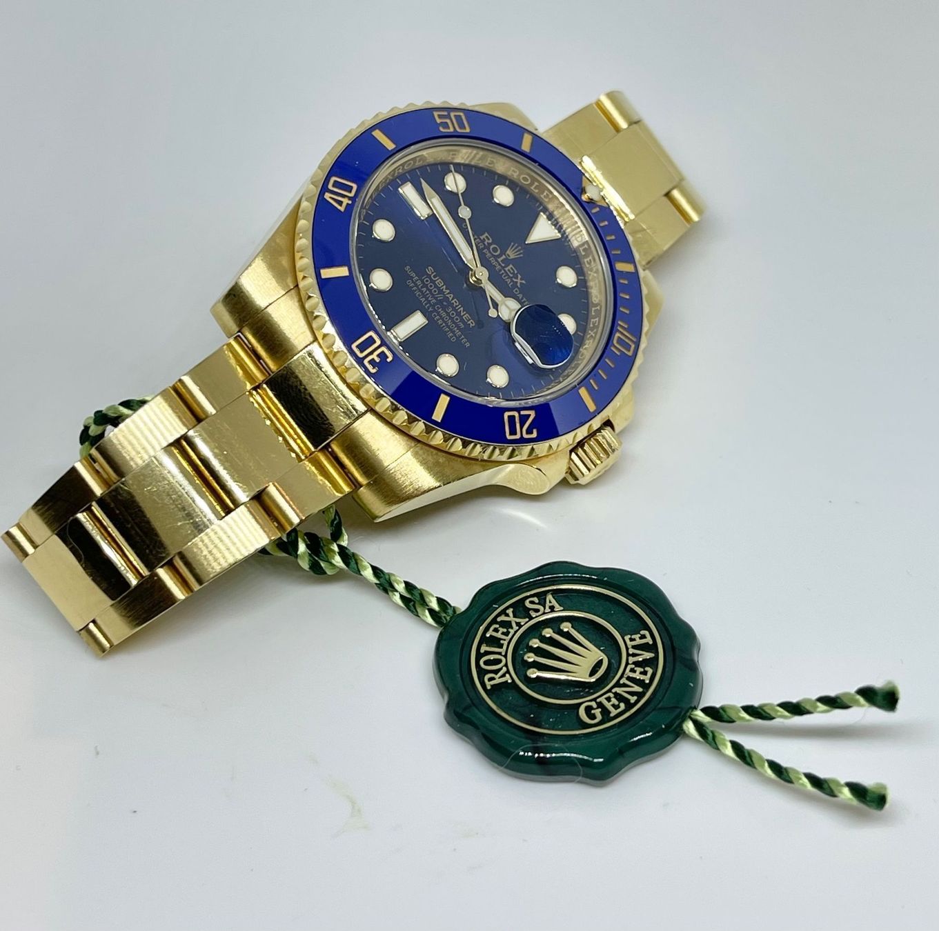 Rolex Orologi: rolex submariner 116618lb full gold – Usato da Lugano venduto da Superstudiolugano 6