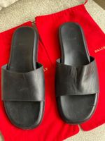 BALLY Leder Sandalen Gr EU 10 schwarz Innensohle 29 cm