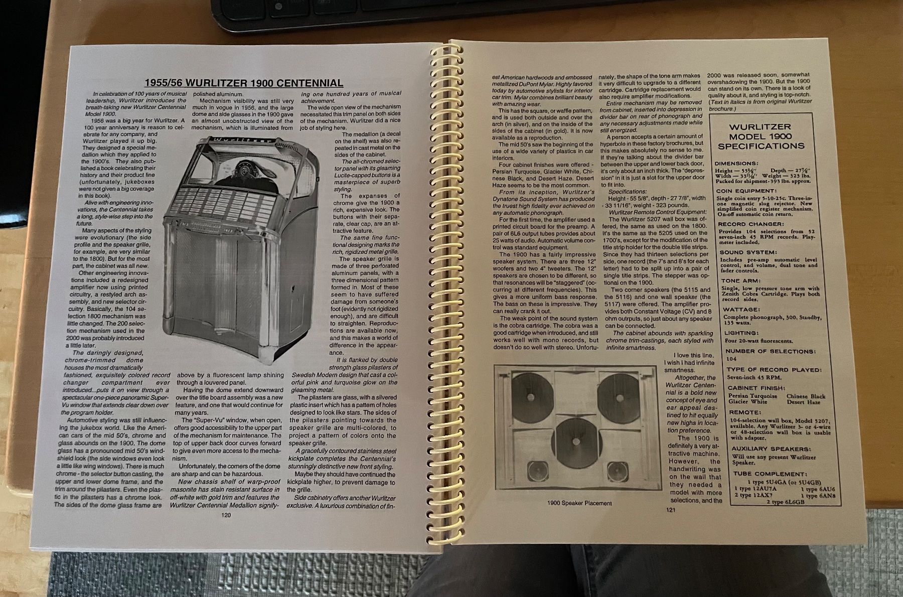 Wurlitzer Musiktruhen: WURLITZER Reference Book Vol. 2 Models 1700-3800 – Neu (gemäss Beschreibung) aus Adligenswil von Decor-Tech 3