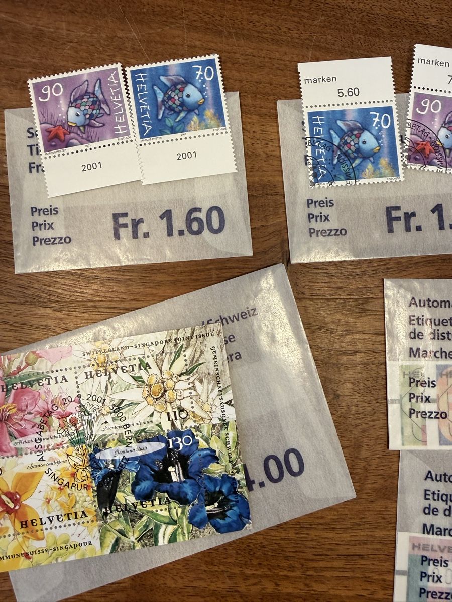 Tous les timbres: Briefmarken 2001 diverse – Neuf (Voir description) à Altdorf UR par Sanna08 6