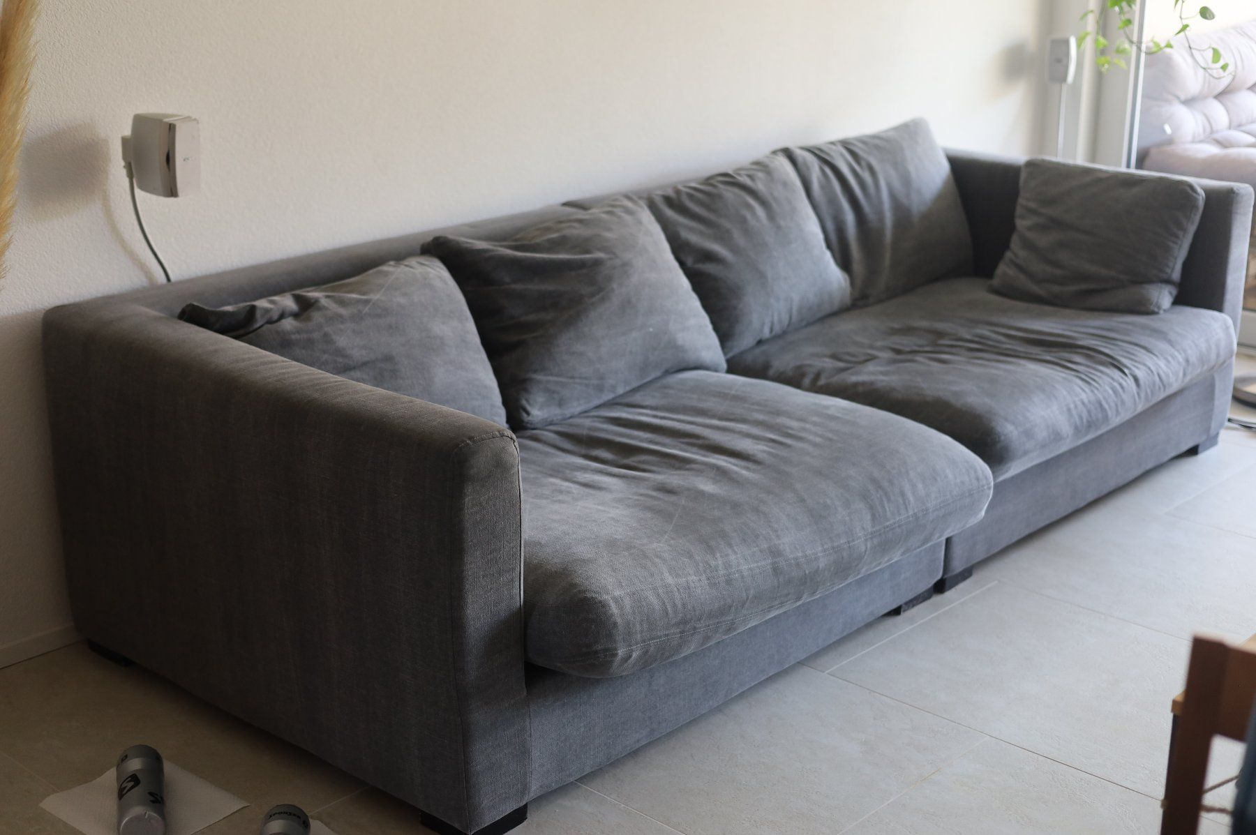 Sofas: grand canapé en tissus – Gebraucht aus Biel/Bienne von bricetofly
