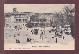 GENEVE - Gare Cornavin - Attelages