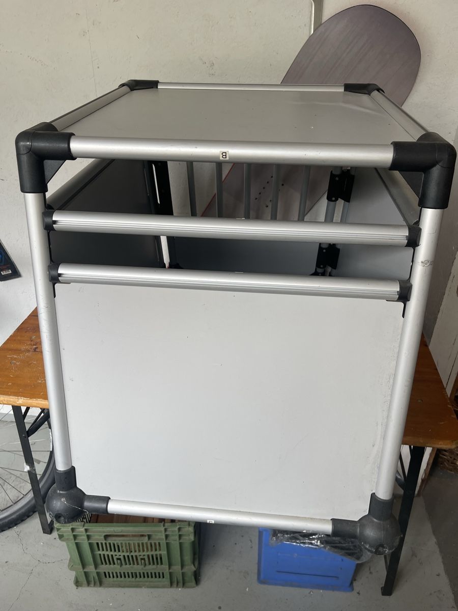 AluBox Sonstige Dekorationen & Accessoires: Hunde-Transportbox aus Aluminium  – Gebraucht aus Murten von Ski-Outlet 4