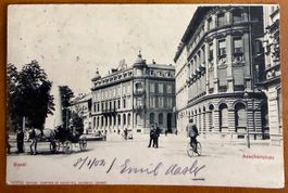 Basel - Aeschenplatz - Animation  1902