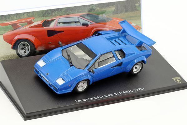 Lamborghini Modellautos: Lamborghini Countach LP400S 1978-1982 blau     1:43 – Neu und originalverpackt aus Gerlafingen von espero88 1