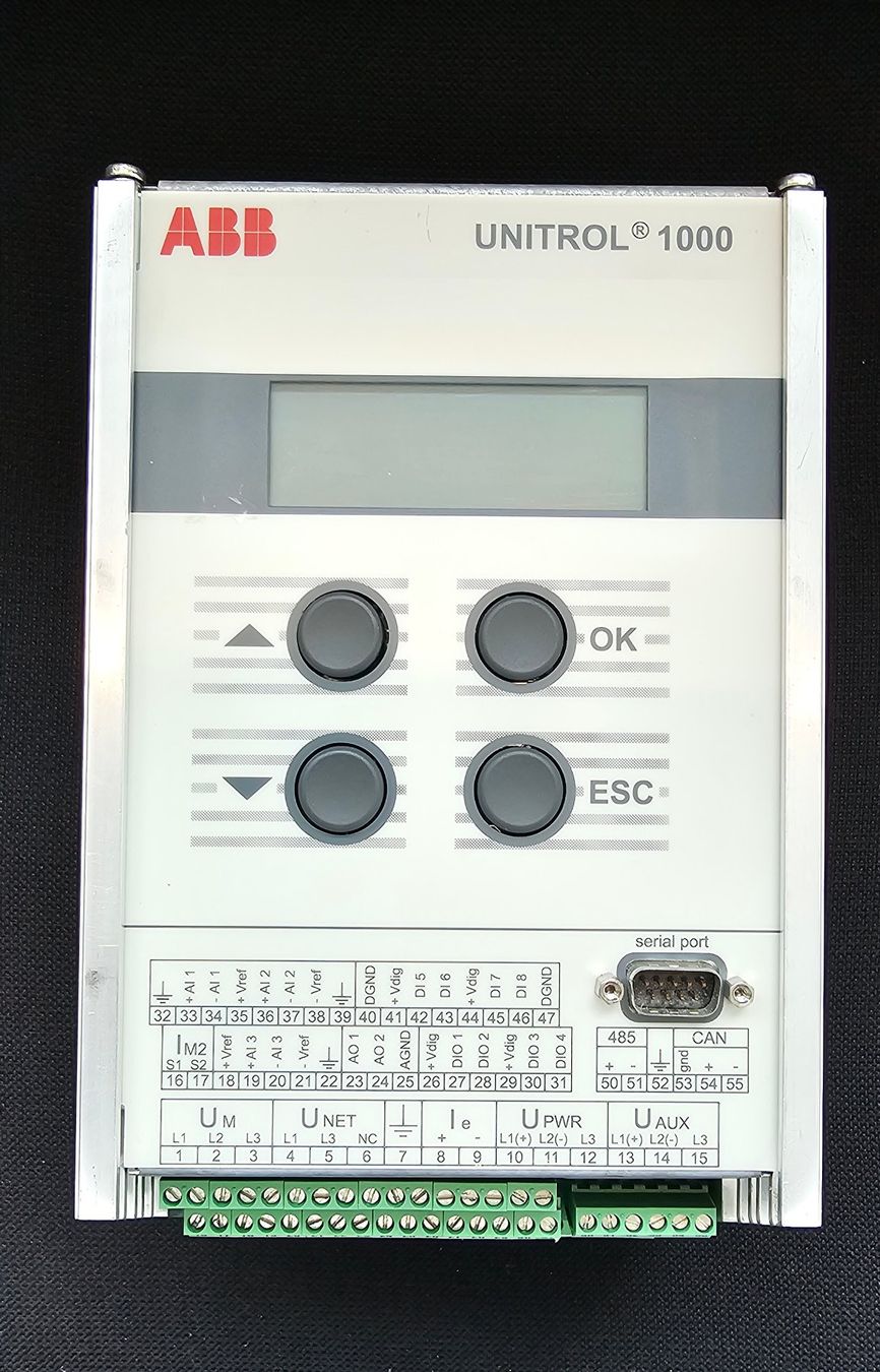 ABB Componenti elettronici: ABB Unitrol 1000 Spannungsregler – Usato da Boniswil venduto da LakeSide_Boniswil