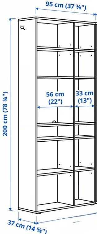 Ikea Regale: Regal / Bücherregal, weiss – Neu (gemäss Beschreibung) aus Frick von ricarica2 1