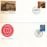 7 illustrierte FDC Canada 1980
