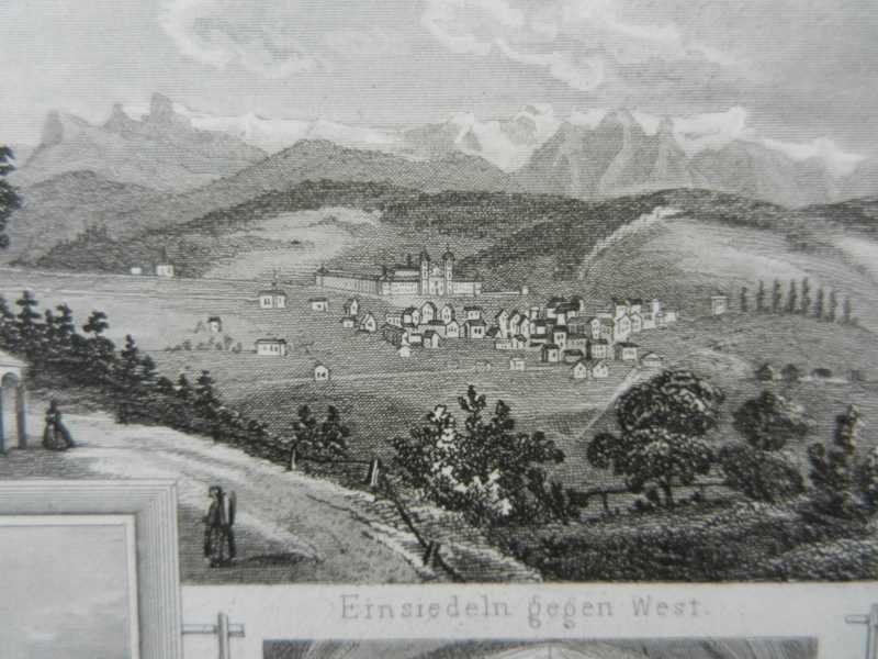 Incisioni: Einsiedeln Souvenirblatt – Usato da Risch venduto da Rischli15 4