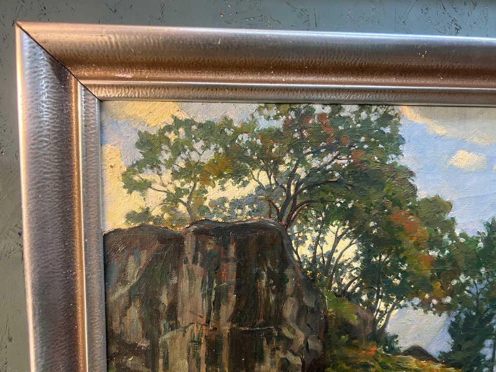 Richard Pirl Original Ölgemälde von Giornico Tessin Kaufen auf Ricardo