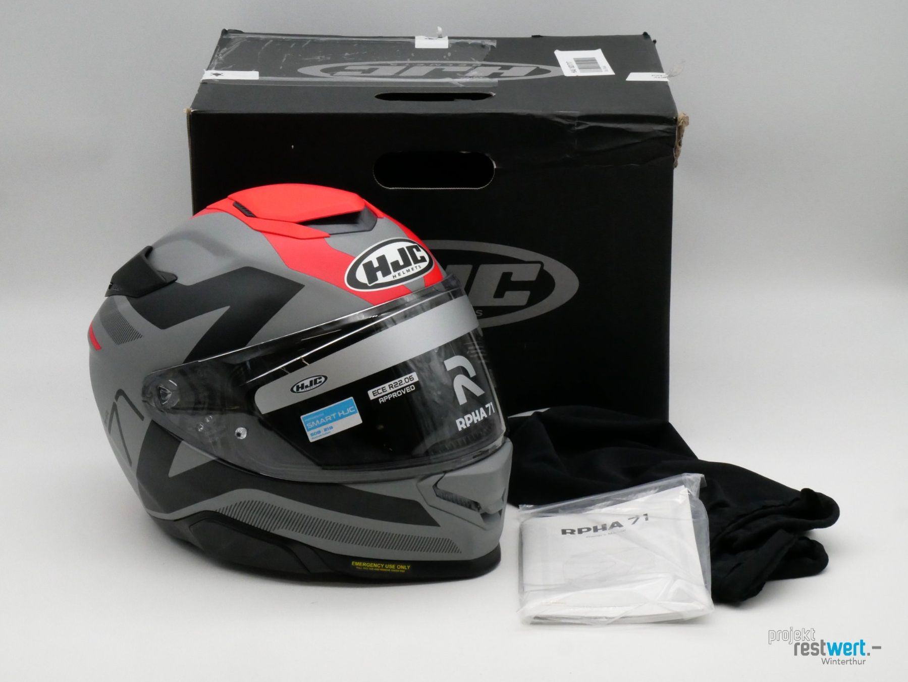 HJC Caschi & visiere: HJC Motorradhelm RPHA 71 PINNA, Gr. M – Nuovo (secondo la descrizione) da Winterthur venduto da Restwert_Winterthur