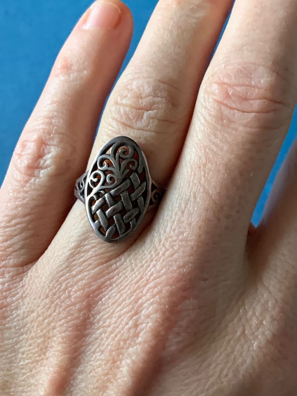 Anelli: Silberring oval mittelalterlich (55/17.5) – Nuovo (secondo la descrizione) da Laufen venduto da Bellebellezza 1
