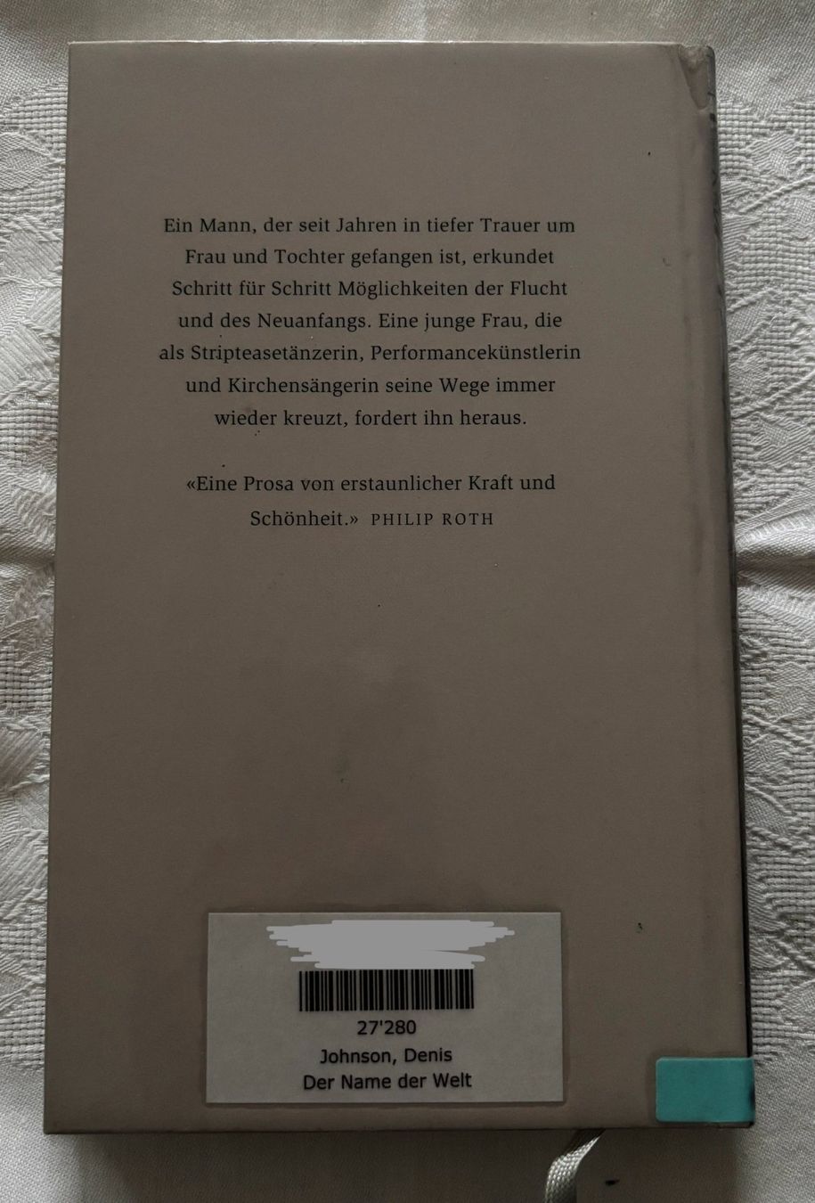 Libri: Der Name der Welt - Denis Johnson – Usato da Interlaken venduto da Poeschtli 1