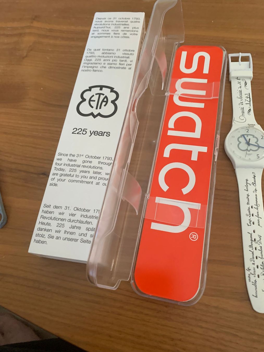 Swatch Orologi: Swatch x Eta 225 Jahre – Nuovo e nell'imballaggio originale da Derendingen venduto da Mehmeto 4