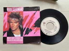 ROD STEWART tolle Single What am I Kult Hit gonna do 80's