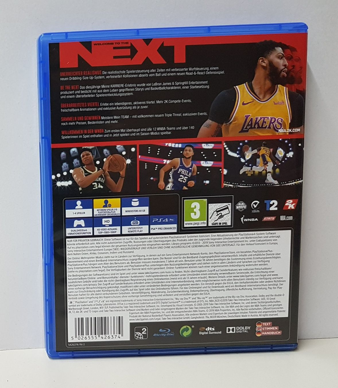 Sony Giochi: NBA2K 20 Anthony Davis   PS4 – Usato da Schüpfheim venduto da Games_Spielkonsolen 3