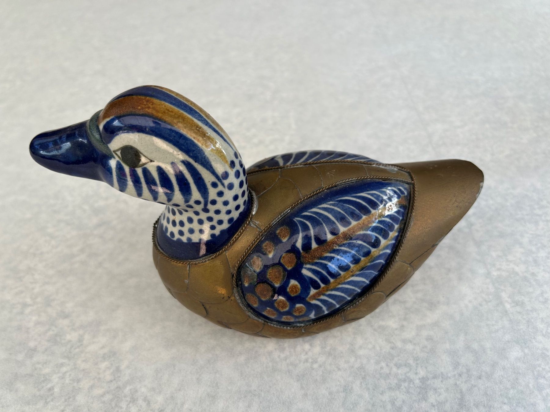 Statuette: Dekoratives Keramik Enten Set aus Korea – Usato da Etzelkofen venduto da Botti50 7