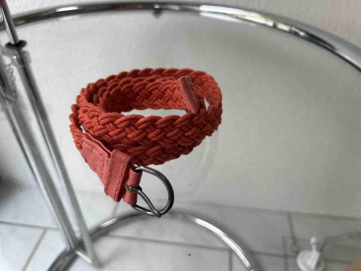 Cinture: Braided Belt in Orange, Size Adjustable – Nuovo (secondo la descrizione) da Saland venduto da ele_vc96 2