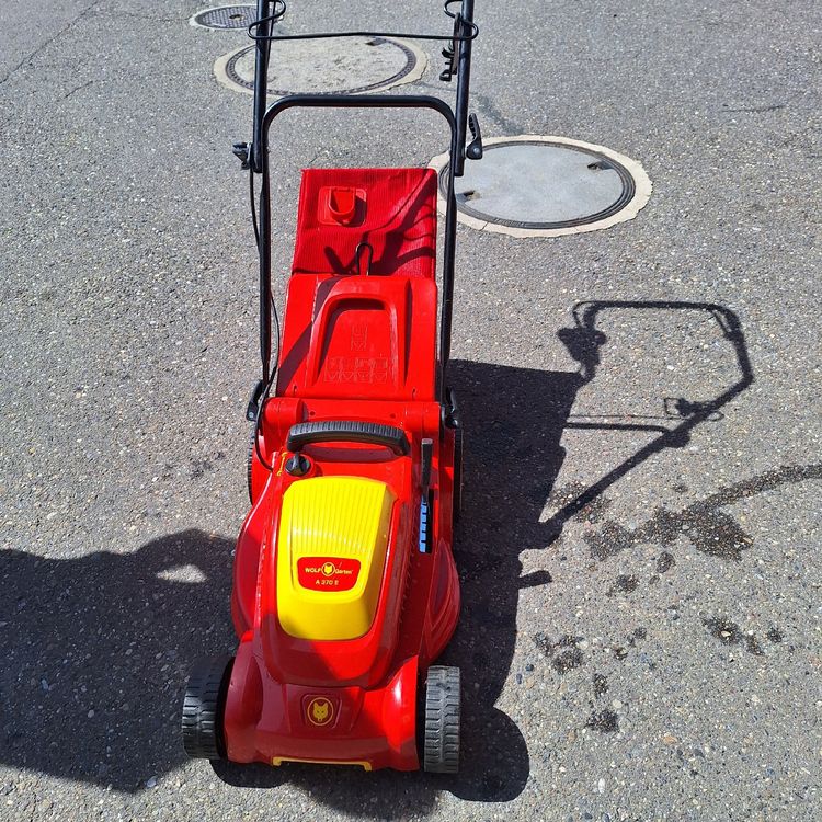 Wolf Elektro Rasenmäher Kaufen auf Ricardo