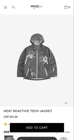 Deputy Department HEAT REACTIVE TECH JACKET
