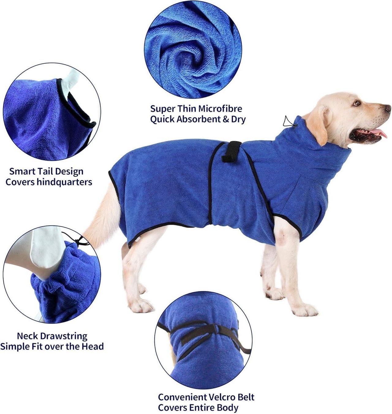Abbigliamento: Hunde Bademantel – Nuovo (secondo la descrizione) da Küssnacht am Rigi venduto da Rs.16