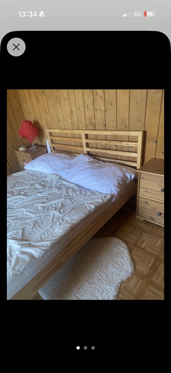 Ikea Letti: Bett 160 x 200 cm inkl. Matratzen – Usato da Altdorf UR venduto da sjk_jz2s 3