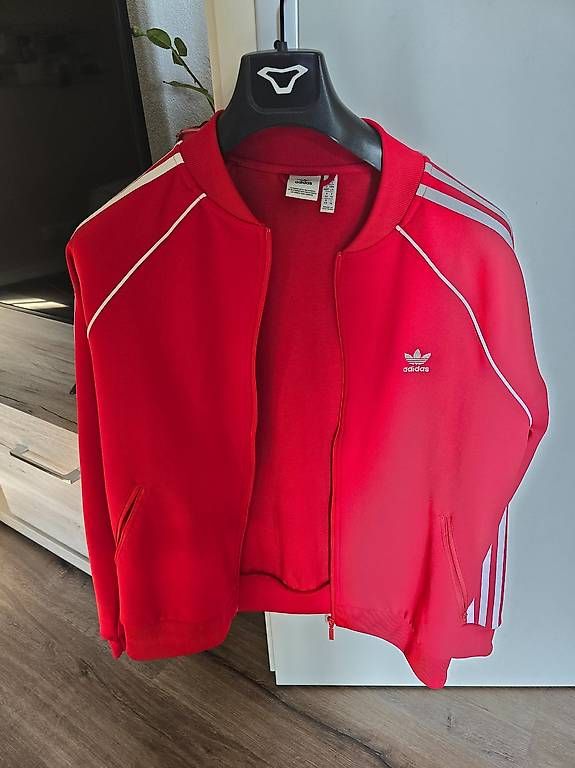 Giacche: Adidas Jäggli/Jacke Rot – Usato da Staufen venduto da sandy23