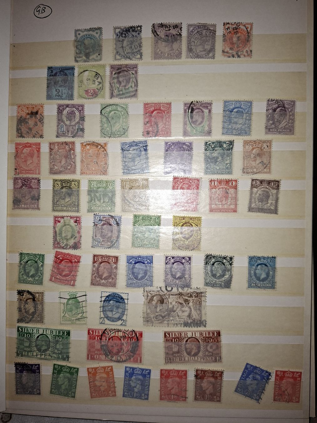 Tous les timbres: Briefmarkensammlung Ausland div – D'occasion à Balgach par SIMEON27 9